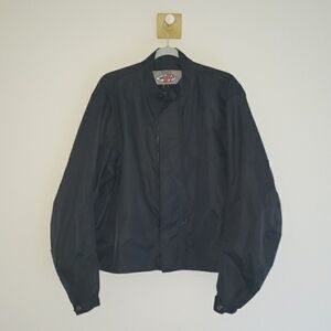 Joe Rocket Motorcycle Jacket Inside Liner Men XL Black Detachable Windbreaker